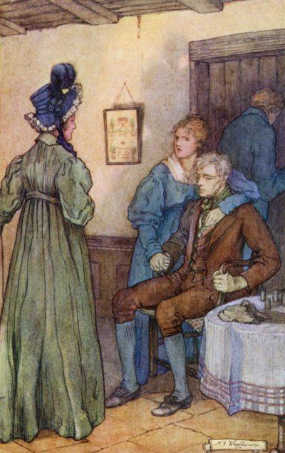 Silas Marnerのイラスト 作： Mary V. Wheelhouse